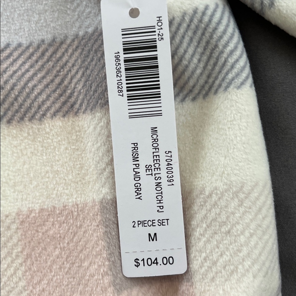 Soma Soft Plaid Flannel Pajamas Sz M NWT - Picture 4 of 13